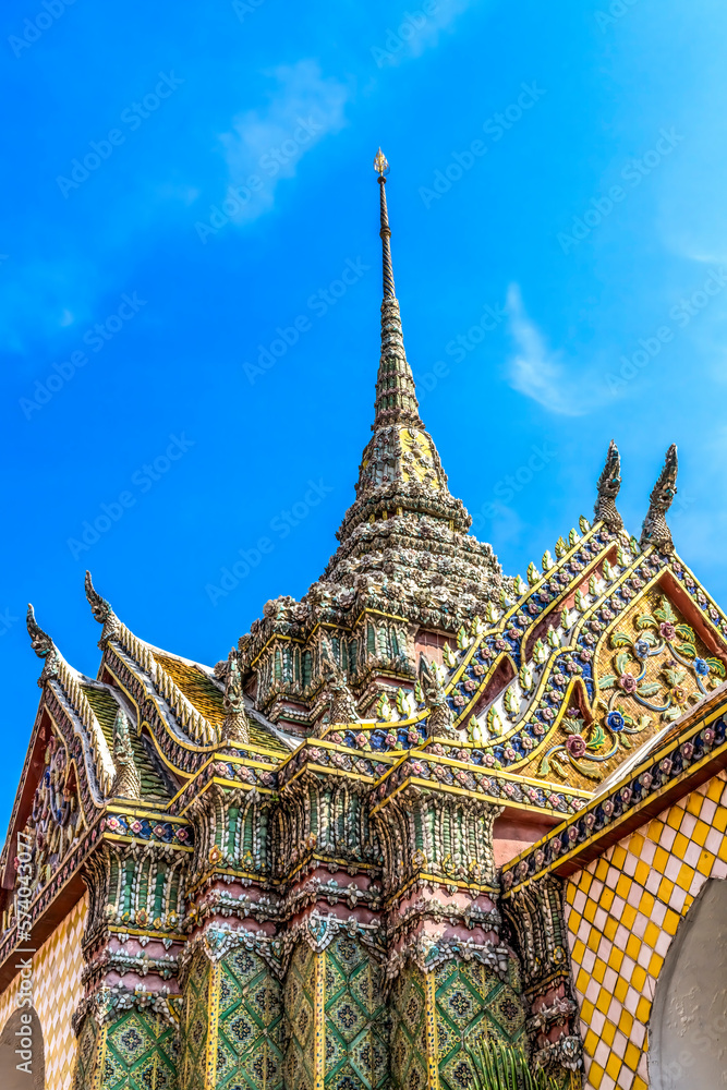 Porcelain Pagoda Grand Palace Bangkok Thailand