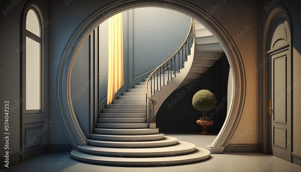 Obraz premium Modern stairs