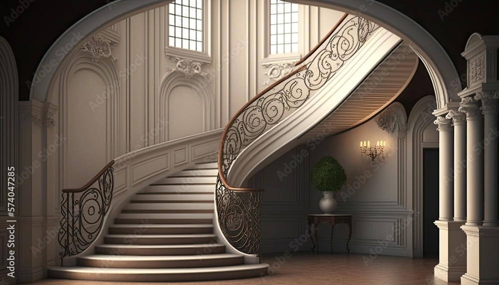 Obraz premium Modern stairs