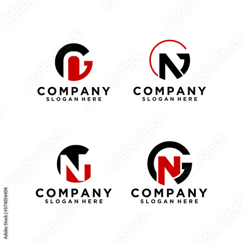 Letter NG Company Logo Design