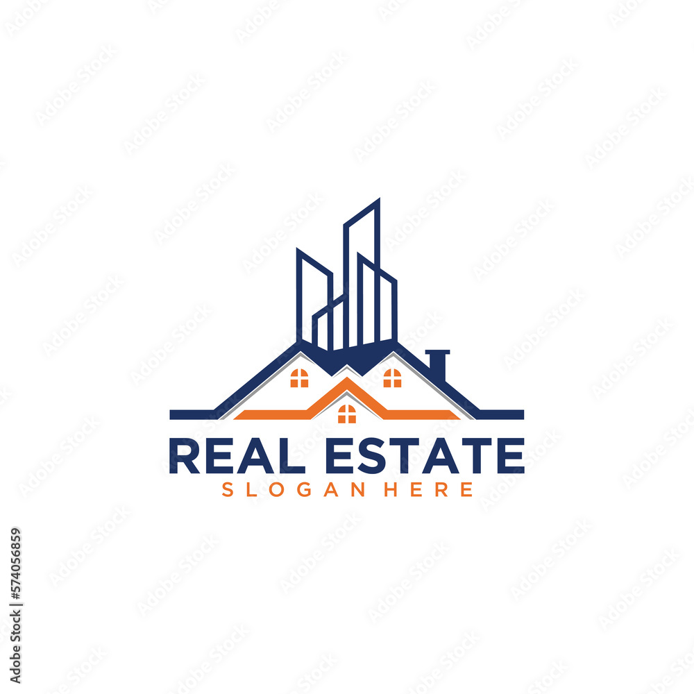 Real Estate Logo Design Vector Real Estate Logo Design Vector