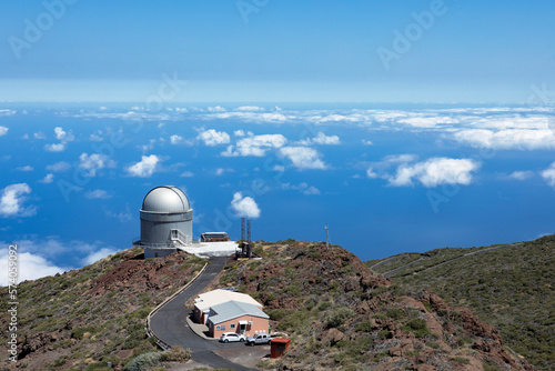 Wallpaper Mural Space Telescope in La Palma island in Spain Torontodigital.ca