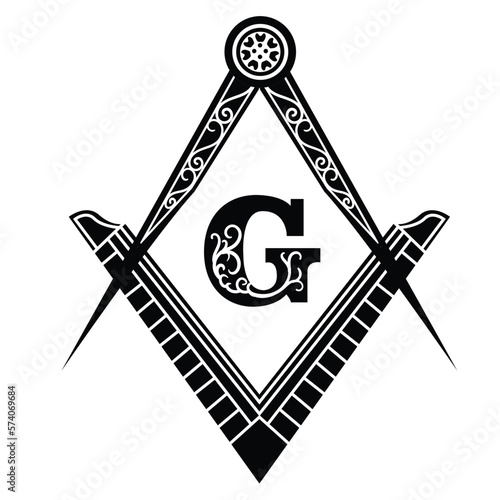 freemasonry- mason - Emblem tattoo VECTOR	
