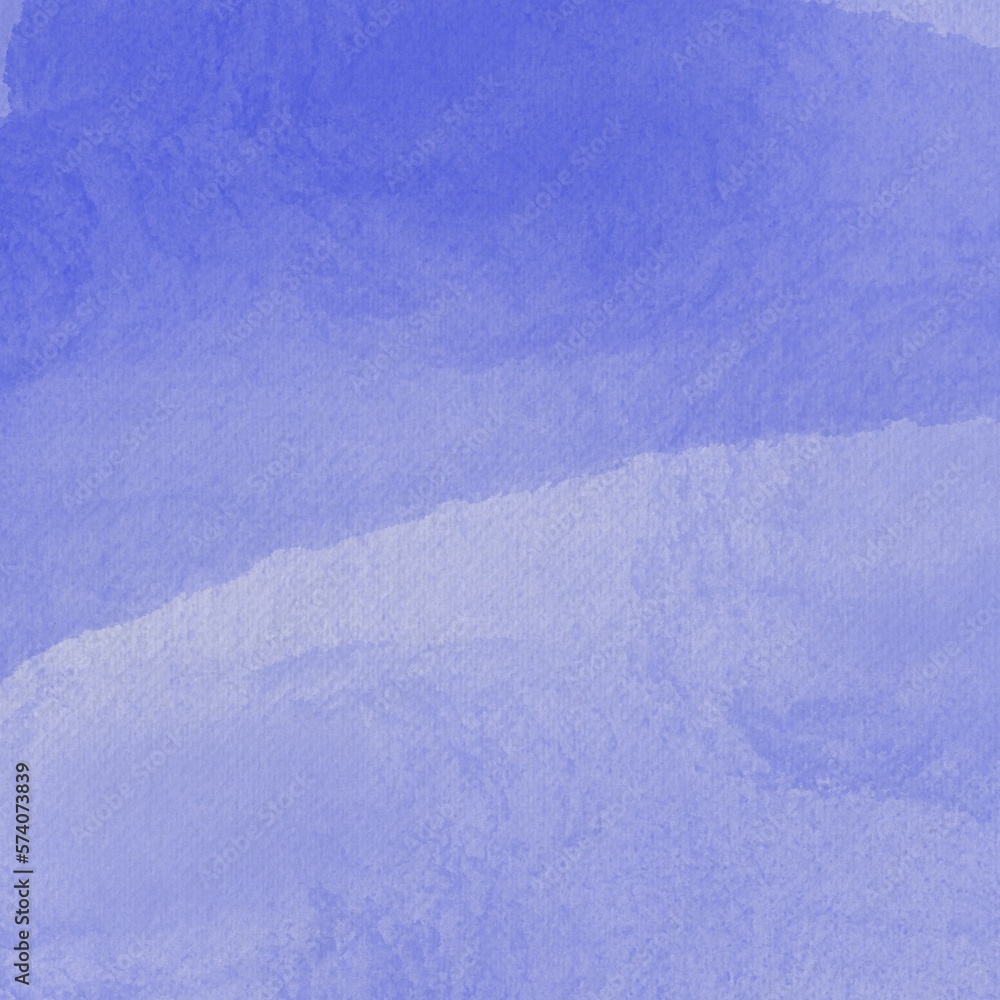 Obraz premium Watercolor blue abstract art background