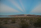 Sunset over Lake Mead, National Recreation area