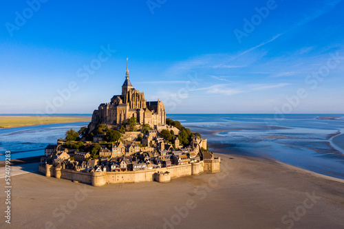 Mont Saint Michel,.Manche.Normany,France