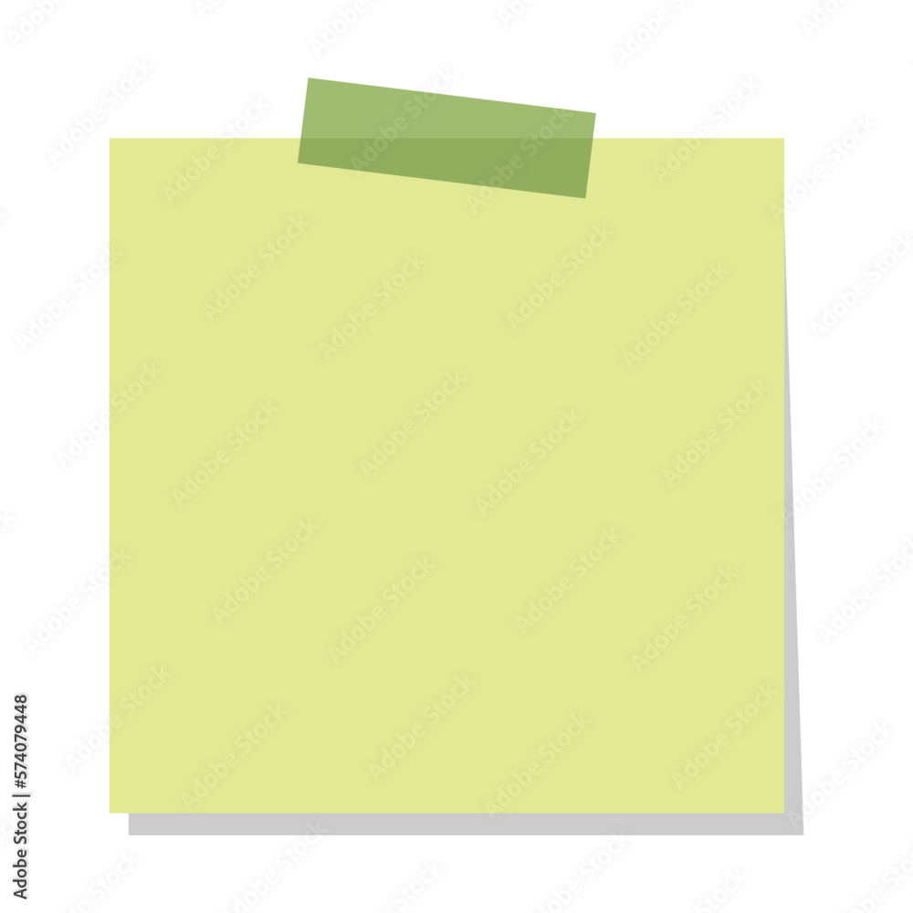 Sticky Note Vector Design Sticky Note Vector Design