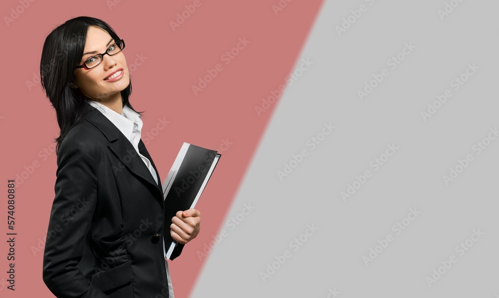 Business concept. Young office manager worker Business concept. Young office manager worker