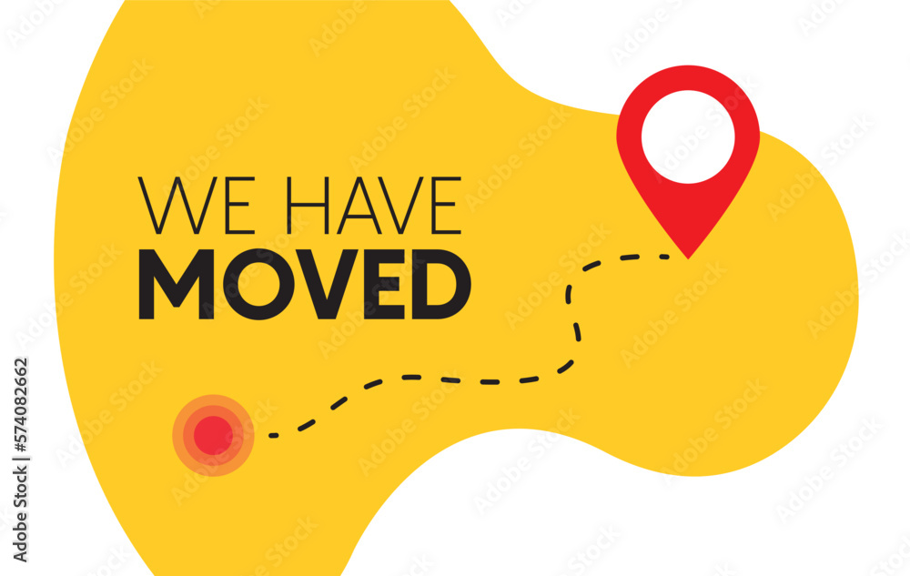 We Have Moved Navigation Map With Pointers Map Location With Changed We Have Moved Navigation Map With Pointers Map Location With Changed