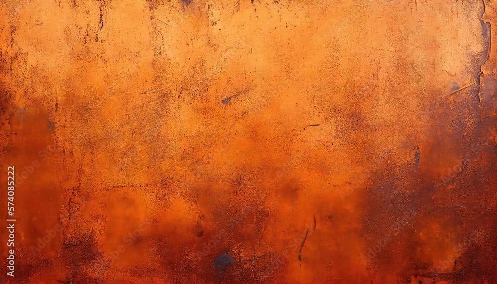 Rust metal textured background, grunge wall backdrop
