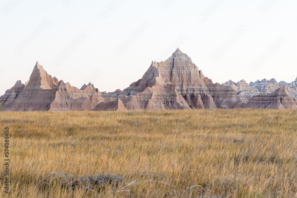 Fototapeta premium By the campgrounds at the Badlands