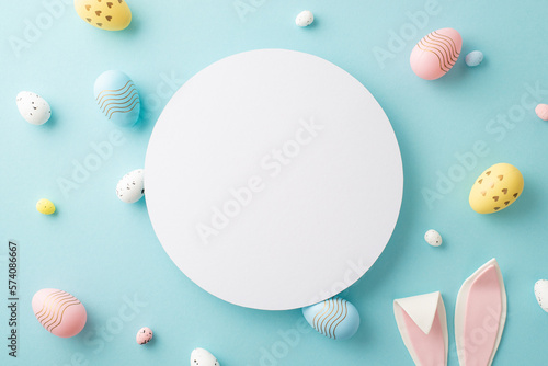 Canvas Print Easter composition concept