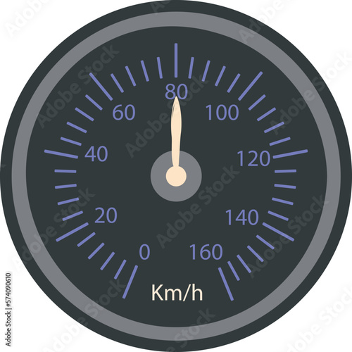 Car speedometer icon cartoon vector. Car repair. Motor service
