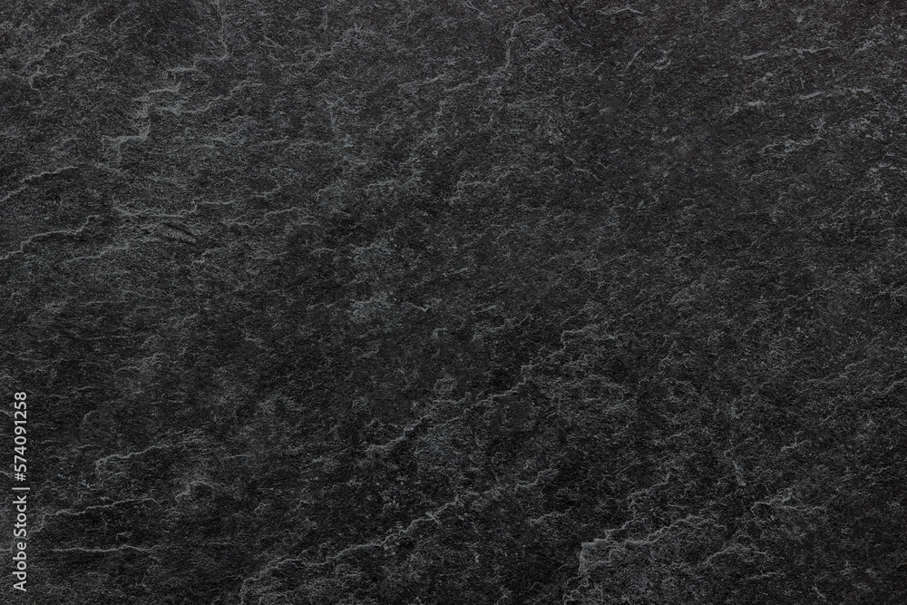 Fototapeta premium Dark grey black slate background or texture.