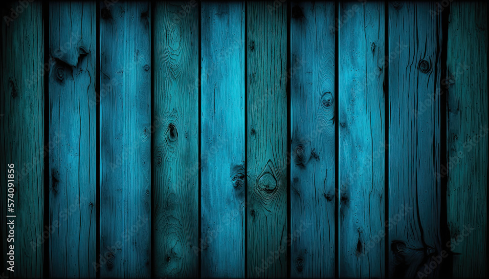 Background blue wood created with generative AI Background blue wood created with generative AI