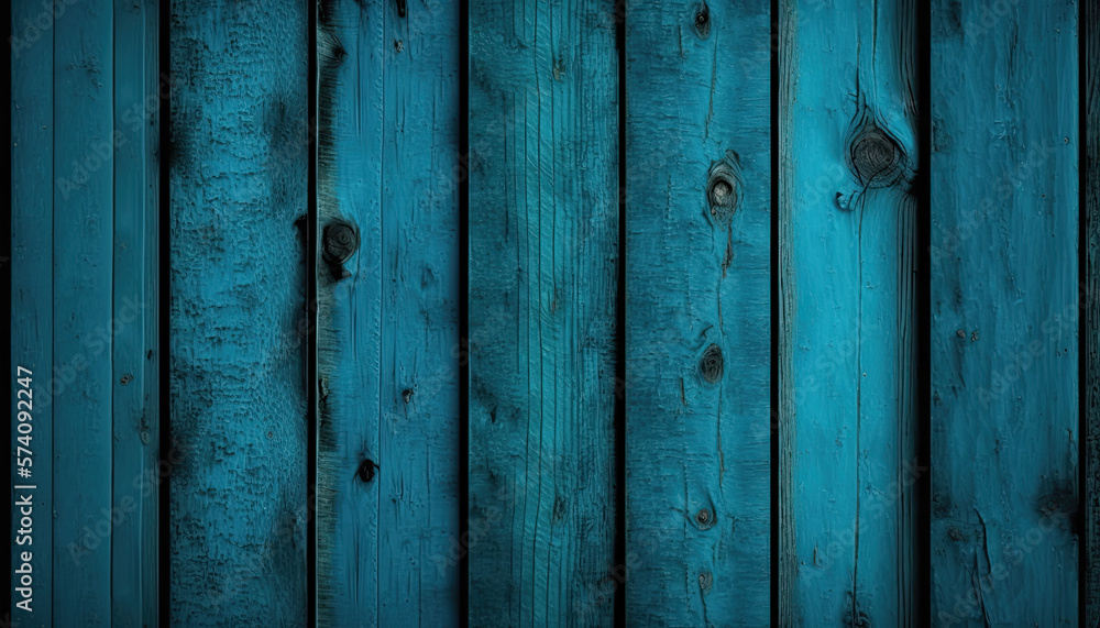 Background blue wood created with generative AI Background blue wood created with generative AI