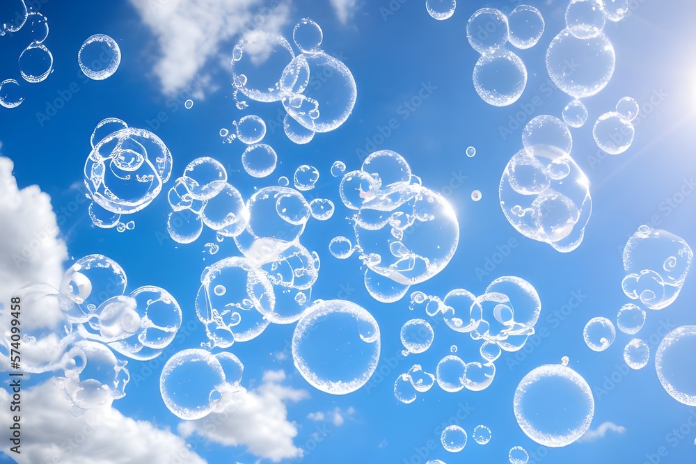 空に浮かぶシャボン玉 with generative ai 空に浮かぶシャボン玉 with generative ai