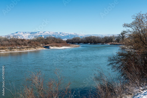 Colorado River near Grand Junction in Winter © Linda Armstrong