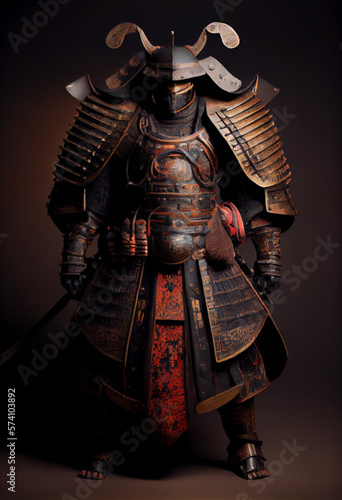 Asian gothic samurai armor 