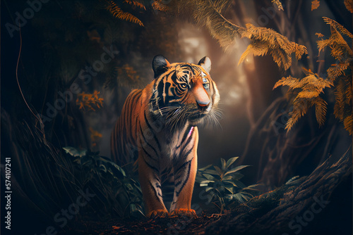 Tiger in nature © Trendboyt