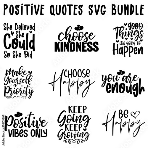 Wallpaper Mural Positive Quotes SVG Bundle Torontodigital.ca