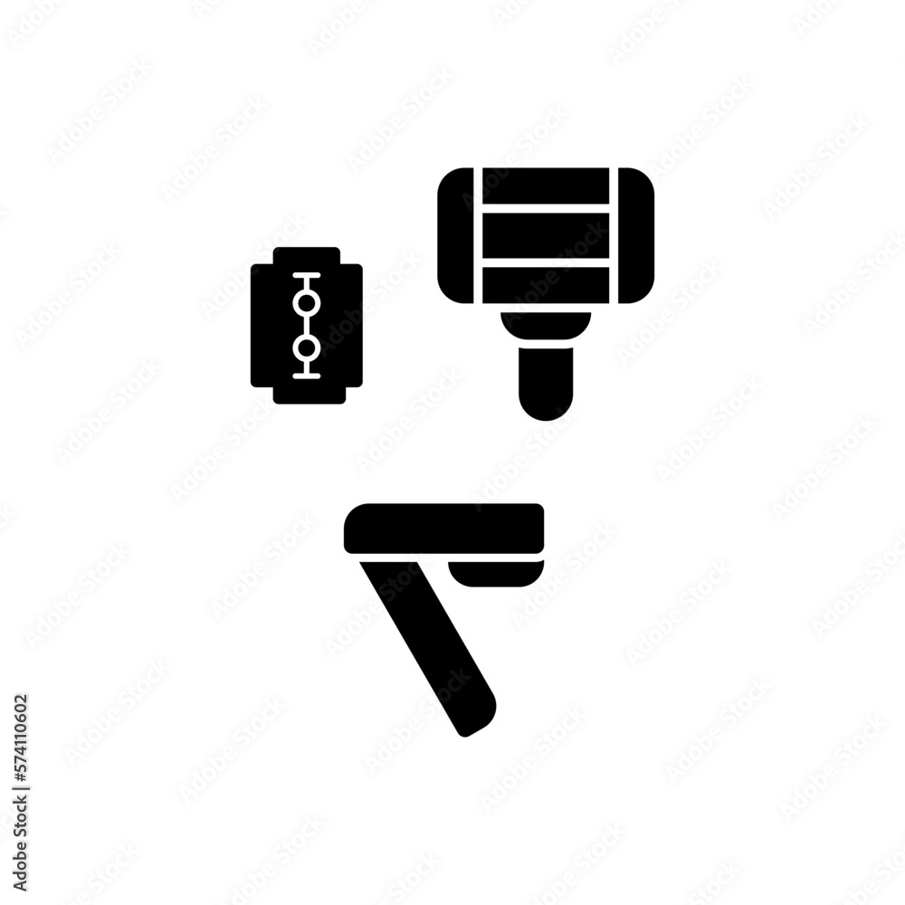 Body Razor Icon, Logo, and illustration Vector Body Razor Icon, Logo, and illustration Vector