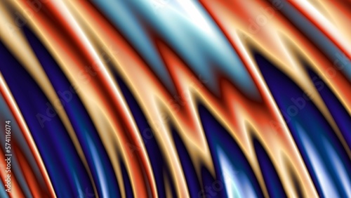 Fractal complex line - Mandelbrot set detail, digital artwork for creative graphic