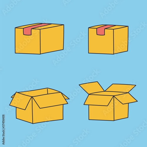 段ボール・箱・荷物・梱包｜mayucolor09