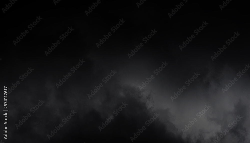 smoke on black background