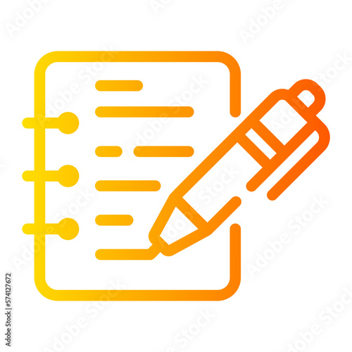 take gradient icon