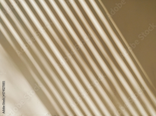 aesthetic beige shadow on wall