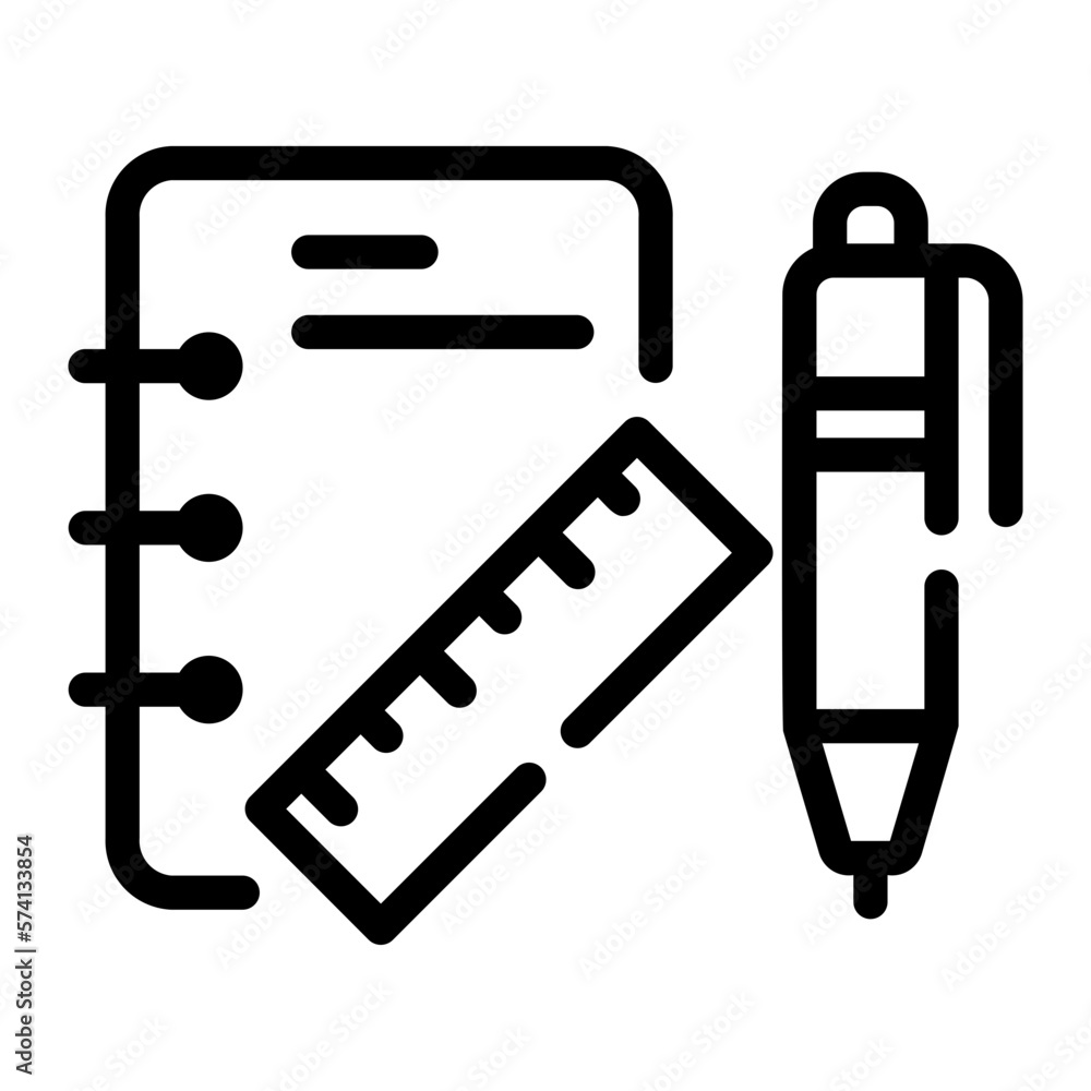 school line icon school line icon