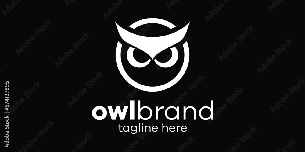 logo design owl simple icon vector illustration logo design owl simple icon vector illustration