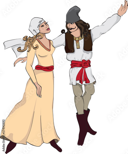 man and  woman