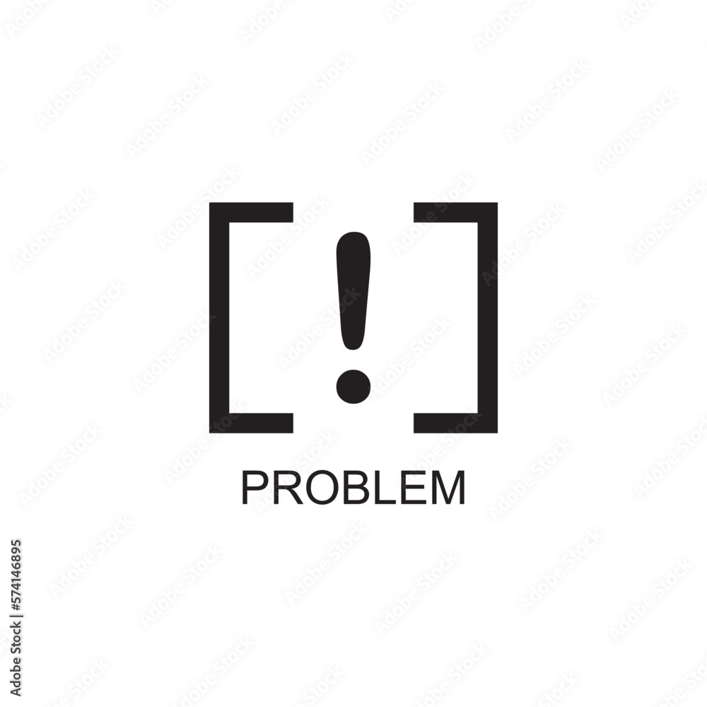 problem marketing icon , business icon problem marketing icon , business icon