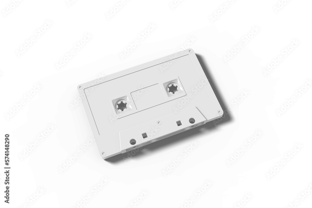 High Angle Shot of Cassette Tape High Angle Shot of Cassette Tape