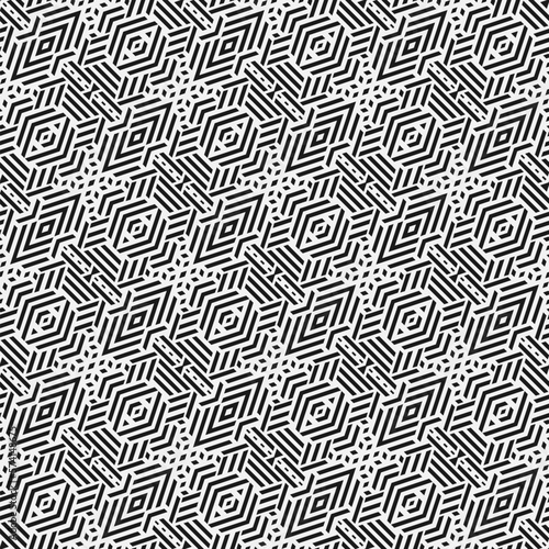Abstract geometric seamless pattern.