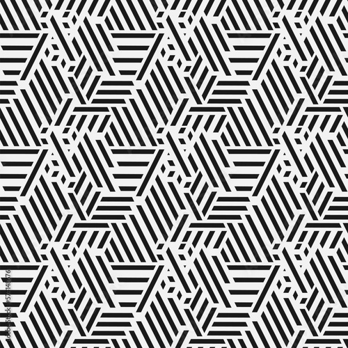 Abstract geometric seamless pattern.