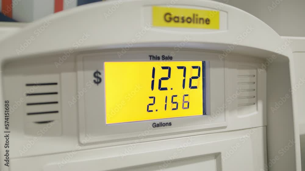 Motion wallpaper for prices on fuel jumping and rising. Close-up shot of digits changing every second on a gasoline station when the vehicle is refueling. High quality 4k footage Motion wallpaper for prices on fuel jumping and rising. Close-up shot of digits changing every second on a gasoline station when the vehicle is refueling. High quality 4k footage