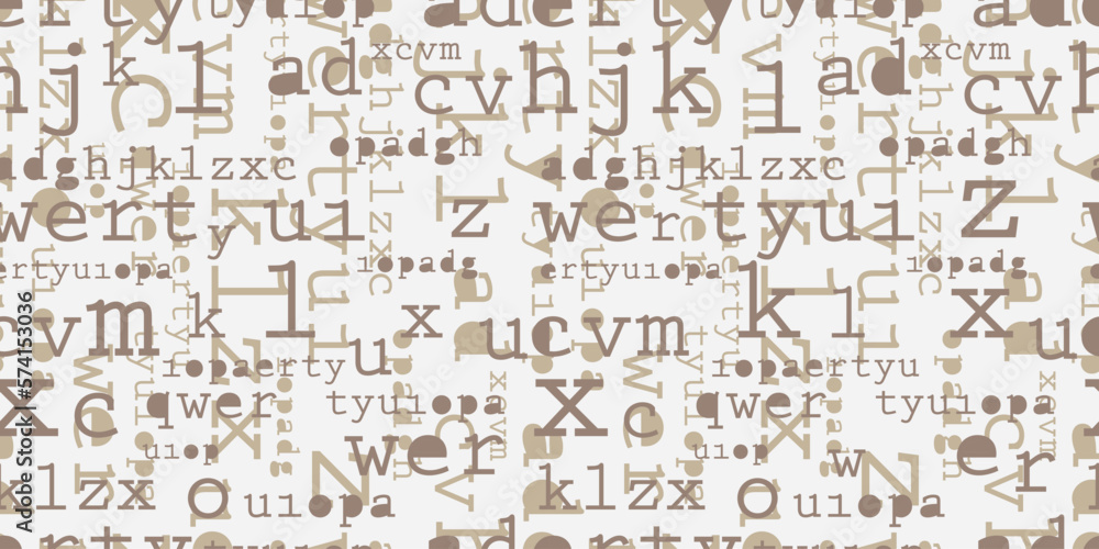 Creative and modern background with letters. Creative and modern background with letters.