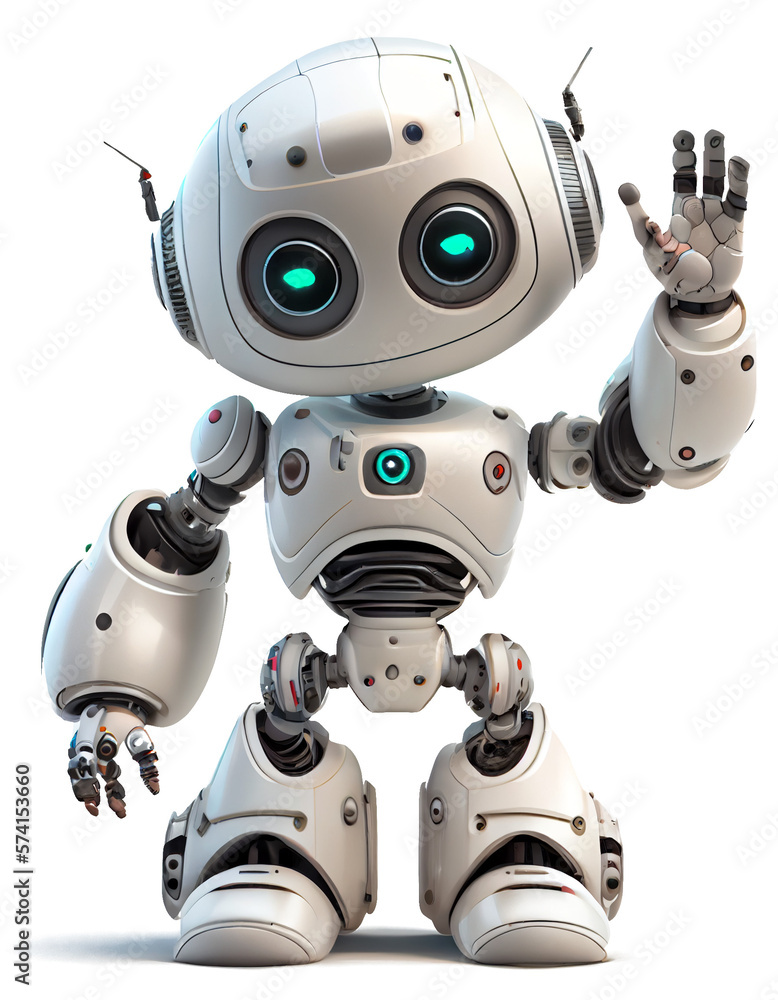 robot android - obrazy, fototapety, plakaty 