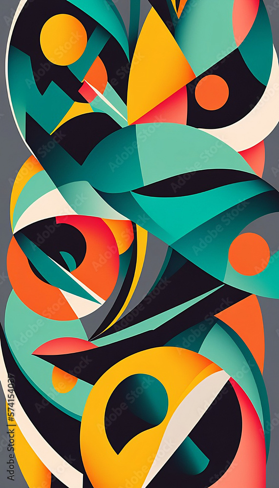 background with triangles