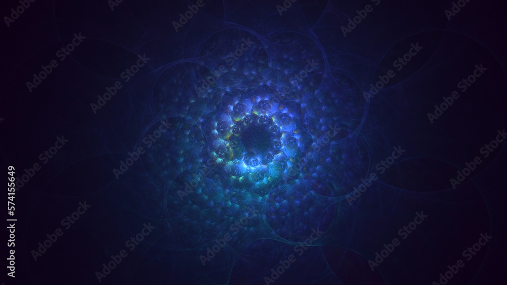 3D rendering abstract circle light background 3D rendering abstract circle light background