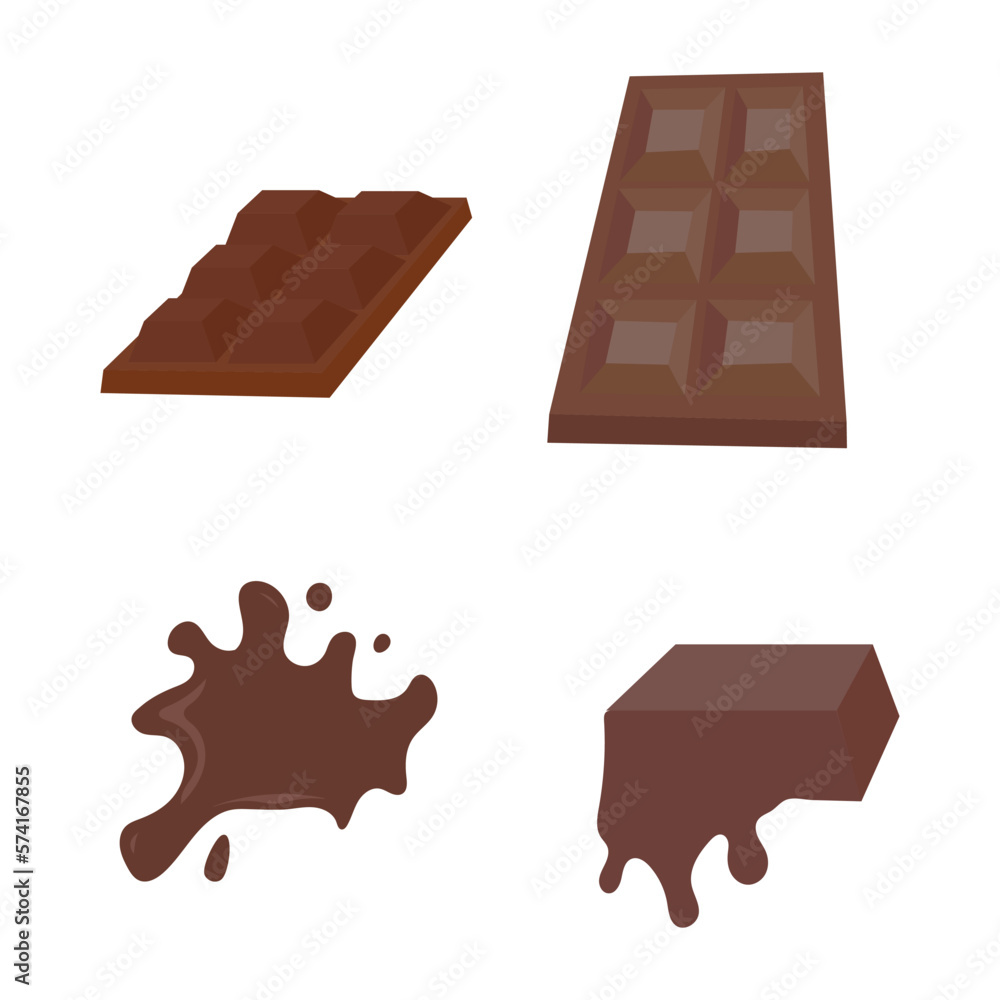 Chocolate vector icon Chocolate vector icon