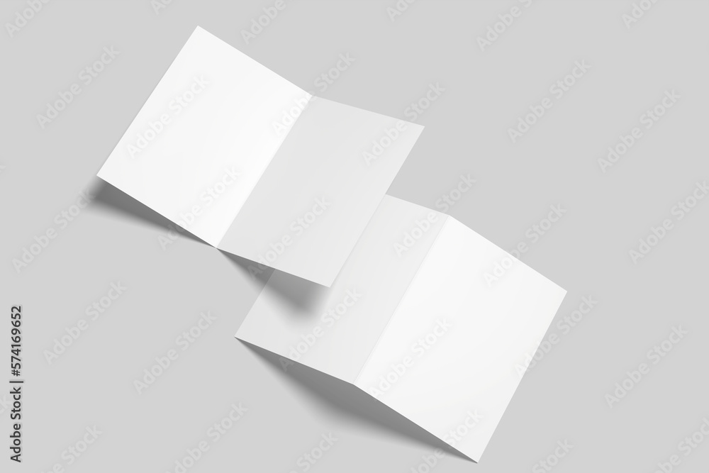 A4 Bifold Brochure Mockup Blank A4 Bifold Brochure Mockup Blank