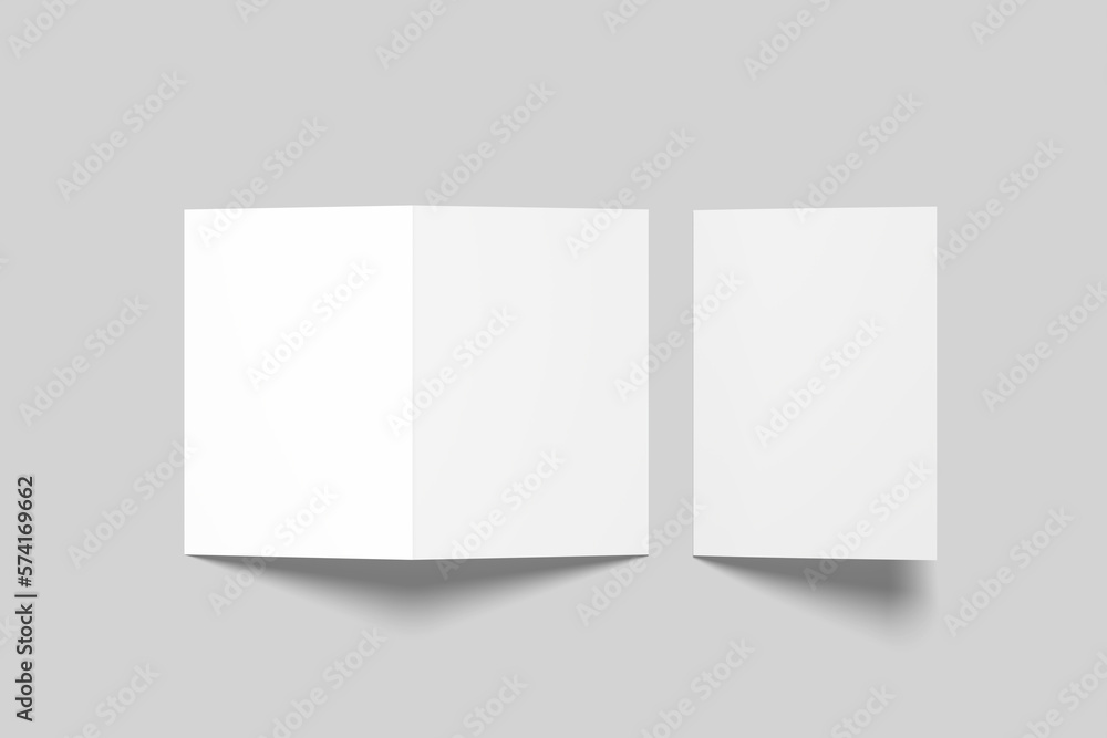 A4 Bifold Brochure Mockup Blank A4 Bifold Brochure Mockup Blank