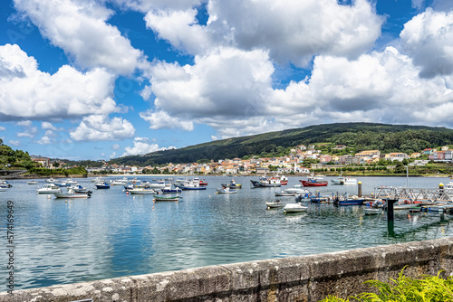 Foto Corcubion, village of Galicia near of Finisterre