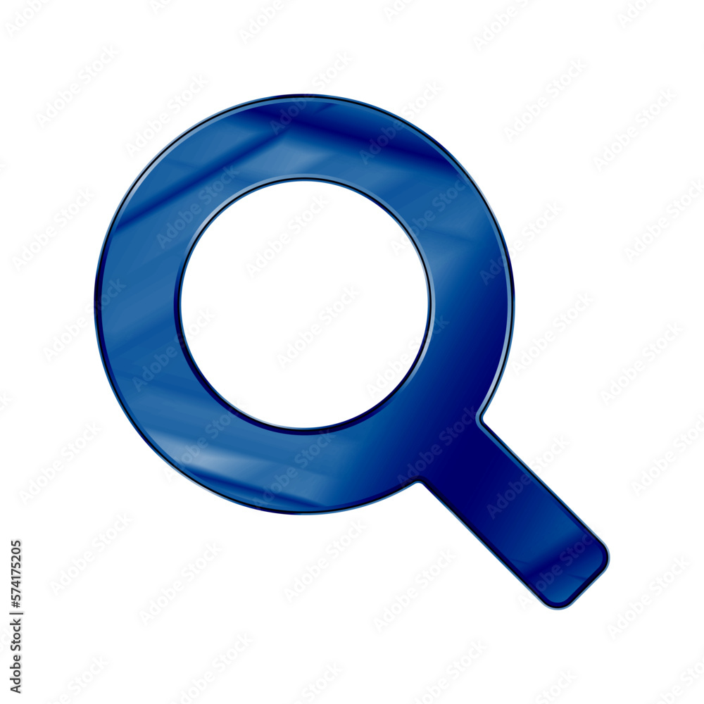 Dark Blue Colored Metal Chrome web icon search. Dark Blue Colored Metal Chrome web icon search.