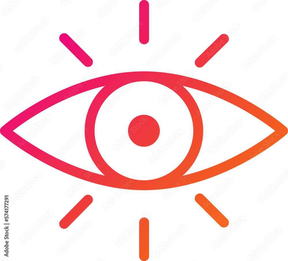 Eye Vector Icon Design Illustration Eye Vector Icon Design Illustration