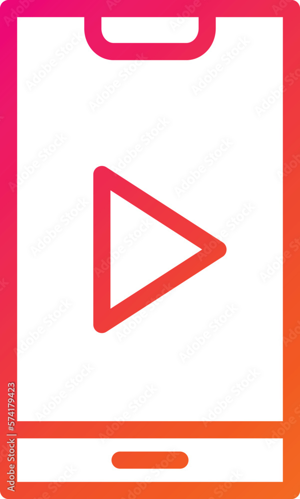 Video Vector Icon Design Illustration Video Vector Icon Design Illustration